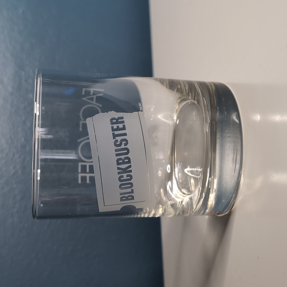 Vintage 1997 Blockbuster Paramount Face/Off  Promotional Low Ball Glasses
